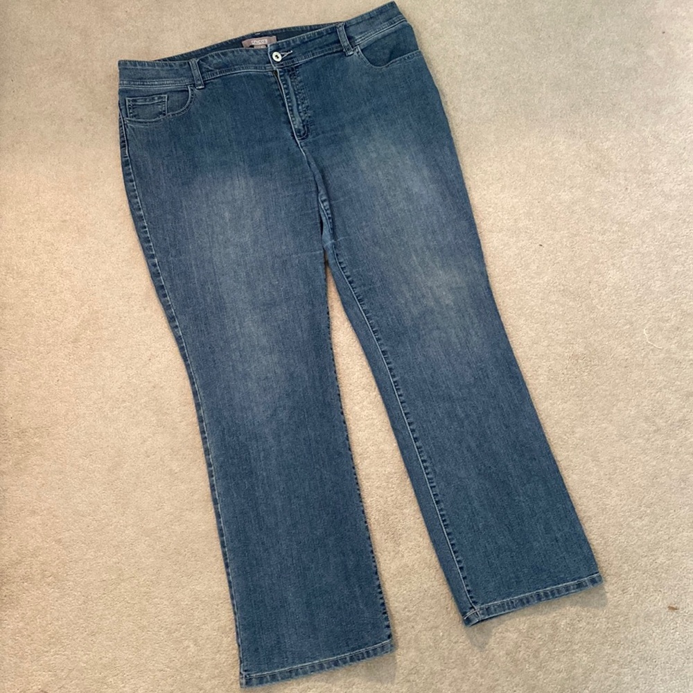 Chico’s Embellished Jeans